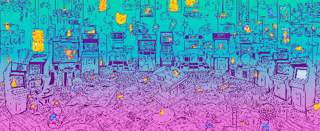 Thumbnail for a map of 2000 Arcade for the PC game An Arcade Full Of Cats.