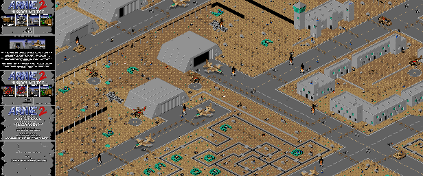 Thumbnail for a map of Mission 2: Air Base for the PC game Arnie 2.