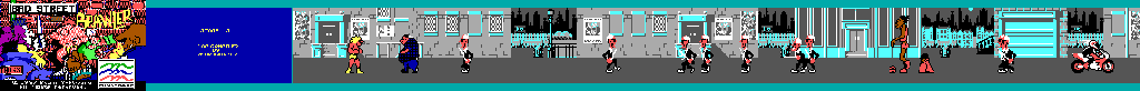 Thumbnail for a map of Stage 5 for the PC game Bad Street Brawler.