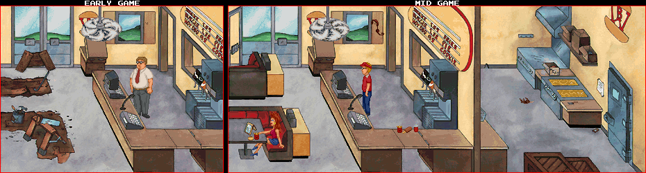 Thumbnail for a map of Burger World for the PC game Beavis And Butt-Head In Virtual Stupidity.