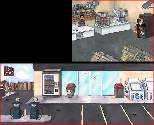 Thumbnail for a map of Food Mart for the PC game Beavis And Butt-Head In Virtual Stupidity.