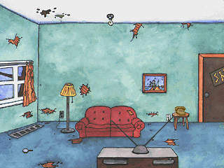 Thumbnail for a map of Home for the PC game Beavis And Butt-Head In Virtual Stupidity.