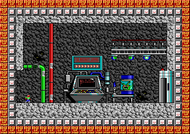 Thumbnail for a map of Episode One: Dr. Mangle's Lab Secret Demo for the PC game Bio Menace.