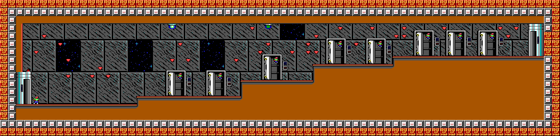 Thumbnail for a map of Episode One: Dr. Mangle's Lab Secret Level 2 for the PC game Bio Menace.