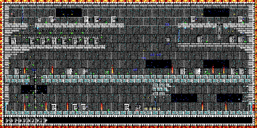 Thumbnail for a map of Episode Three: Master Cain Circle Of Death for the PC game Bio Menace.