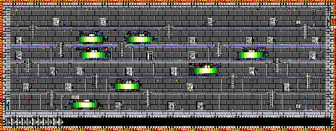 Thumbnail for a map of Episode Three: Master Cain Utility Maint. for the PC game Bio Menace.