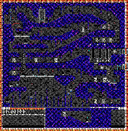 Thumbnail for a map of Episode Two: The Hidden Lab Ant Caves for the PC game Bio Menace.