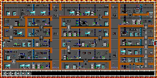Thumbnail for a map of Episode Two: The Hidden Lab Genetics for the PC game Bio Menace.