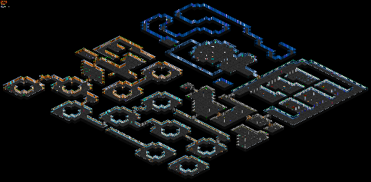 Thumbnail for a map of Mission 4: STAR Port Floor 02: Mutant Perfection Labs for the PC game Blake Stone: Aliens Of Gold.