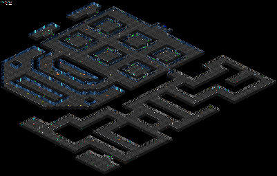 Thumbnail for a map of Area 11 for the PC game Blake Stone: Planet Strike.