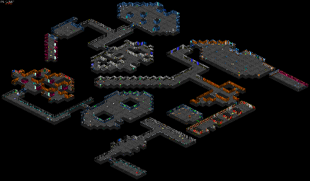 Thumbnail for a map of Area 12 for the PC game Blake Stone: Planet Strike.