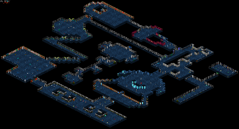 Thumbnail for a map of Area 15 for the PC game Blake Stone: Planet Strike.