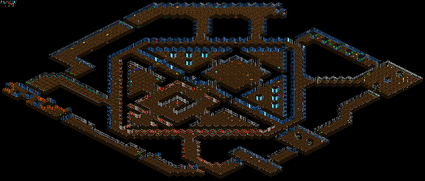 Thumbnail for a map of Area 16 for the PC game Blake Stone: Planet Strike.