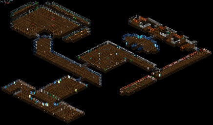 Thumbnail for a map of Area 19 for the PC game Blake Stone: Planet Strike.