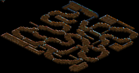 Thumbnail for a map of Secret 4 for the PC game Blake Stone: Planet Strike.