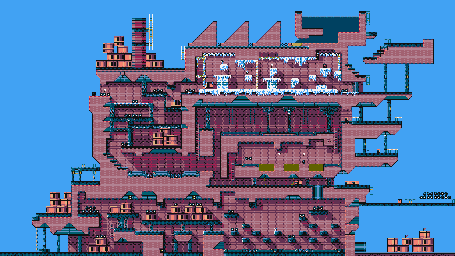 Thumbnail for a map of Level 2: Entrepot for the PC game The Blues Brothers.