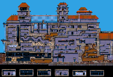Thumbnail for a map of Level 3: Prison for the PC game The Blues Brothers.