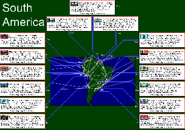 Thumbnail for a map of South America for the PC game BushBuck: A Treasure Hunt.