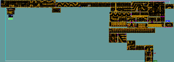Thumbnail for a map of 10: Ruins for the PC game Castle In The Clouds DX.