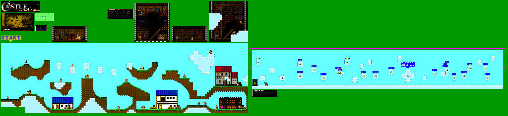 Thumbnail for a map of 12: Heaven for the PC game Castle In The Clouds DX.