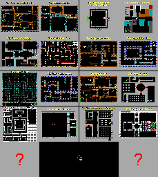 Thumbnail for a map of In-Game Maps for the PC game The Catacomb Apocalypse / Terror Of The Catacombs.