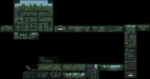 Thumbnail for a map of Ruins for the PC game Catmaze.