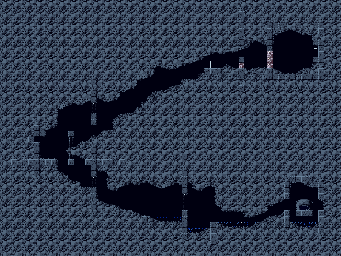 Thumbnail for a map of First Cave for the PC game Cave Story / Doukutsu Monogatari.
