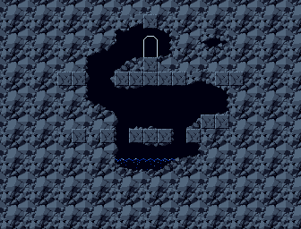 Thumbnail for a map of First Cave Start Point for the PC game Cave Story / Doukutsu Monogatari.