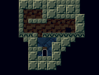 Thumbnail for a map of Grasstown Chaco's House for the PC game Cave Story / Doukutsu Monogatari.