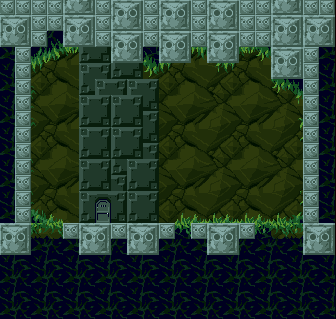 Thumbnail for a map of Grasstown Gum for the PC game Cave Story / Doukutsu Monogatari.