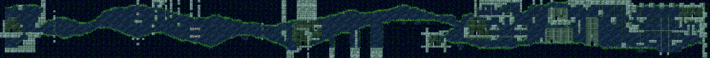 Thumbnail for a map of Grasstown for the PC game Cave Story / Doukutsu Monogatari.
