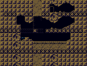Thumbnail for a map of Labyrinth Camp for the PC game Cave Story / Doukutsu Monogatari.