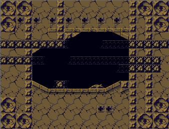 Thumbnail for a map of Labyrinth Clinic Ruins for the PC game Cave Story / Doukutsu Monogatari.