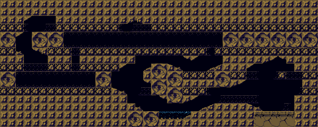 Thumbnail for a map of Labyrinth H for the PC game Cave Story / Doukutsu Monogatari.