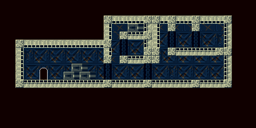 Thumbnail for a map of Labyrinth Shop for the PC game Cave Story / Doukutsu Monogatari.