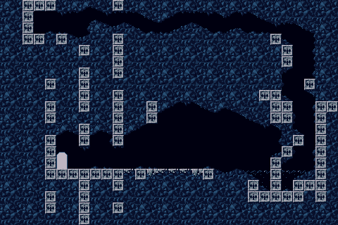 Thumbnail for a map of Plantation Jail No. 1 for the PC game Cave Story / Doukutsu Monogatari.