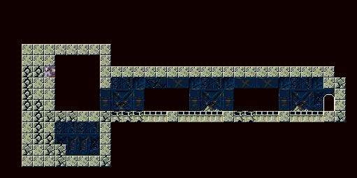 Thumbnail for a map of Plantation Jail No. 2 for the PC game Cave Story / Doukutsu Monogatari.