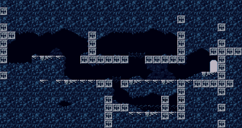 Thumbnail for a map of Plantation Rest Area for the PC game Cave Story / Doukutsu Monogatari.