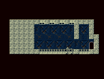 Thumbnail for a map of Plantation Teleporter for the PC game Cave Story / Doukutsu Monogatari.