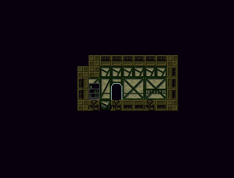 Thumbnail for a map of Ruined Balcony Prefab Building for the PC game Cave Story / Doukutsu Monogatari.