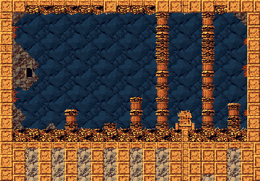 Thumbnail for a map of Sacred Ground Seal Chamber for the PC game Cave Story / Doukutsu Monogatari.
