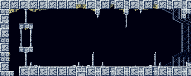 Thumbnail for a map of Throne Room Black Space for the PC game Cave Story / Doukutsu Monogatari.