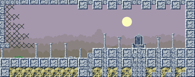 Thumbnail for a map of Throne Room for the PC game Cave Story / Doukutsu Monogatari.