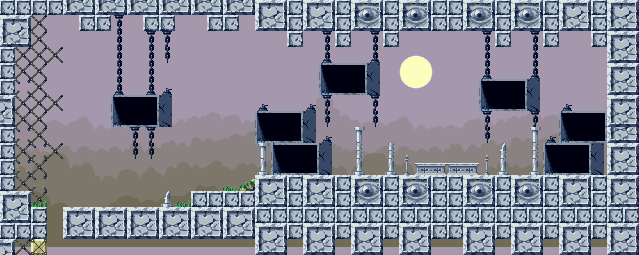 Thumbnail for a map of Throne Room The King's Table for the PC game Cave Story / Doukutsu Monogatari.