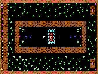 Thumbnail for a map of Level 02 for the PC game Caverns Of Kroz.