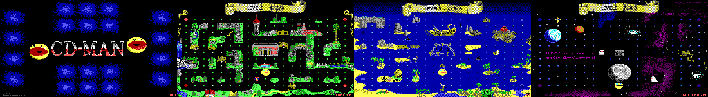 Thumbnail for a map of Maps for the PC game CD-Man.