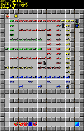 Thumbnail for a map of 003: KEY MANIA for the PC game Chip's Challenge 2.