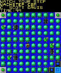 Thumbnail for a map of 015: WATCH YOUR STEP for the PC game Chip's Challenge 2.