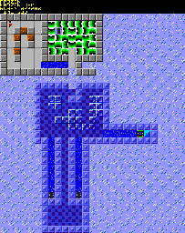 Thumbnail for a map of 017: FROZEN for the PC game Chip's Challenge 2.