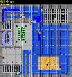 Thumbnail for a map of 022: MIND GAME for the PC game Chip's Challenge 2.